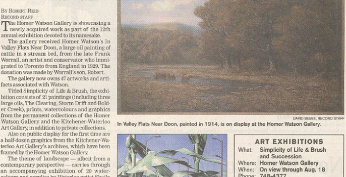 The Kitchener-Waterloo Record, July 26 2002 The Kitchener-Waterloo Record, July 26 2002