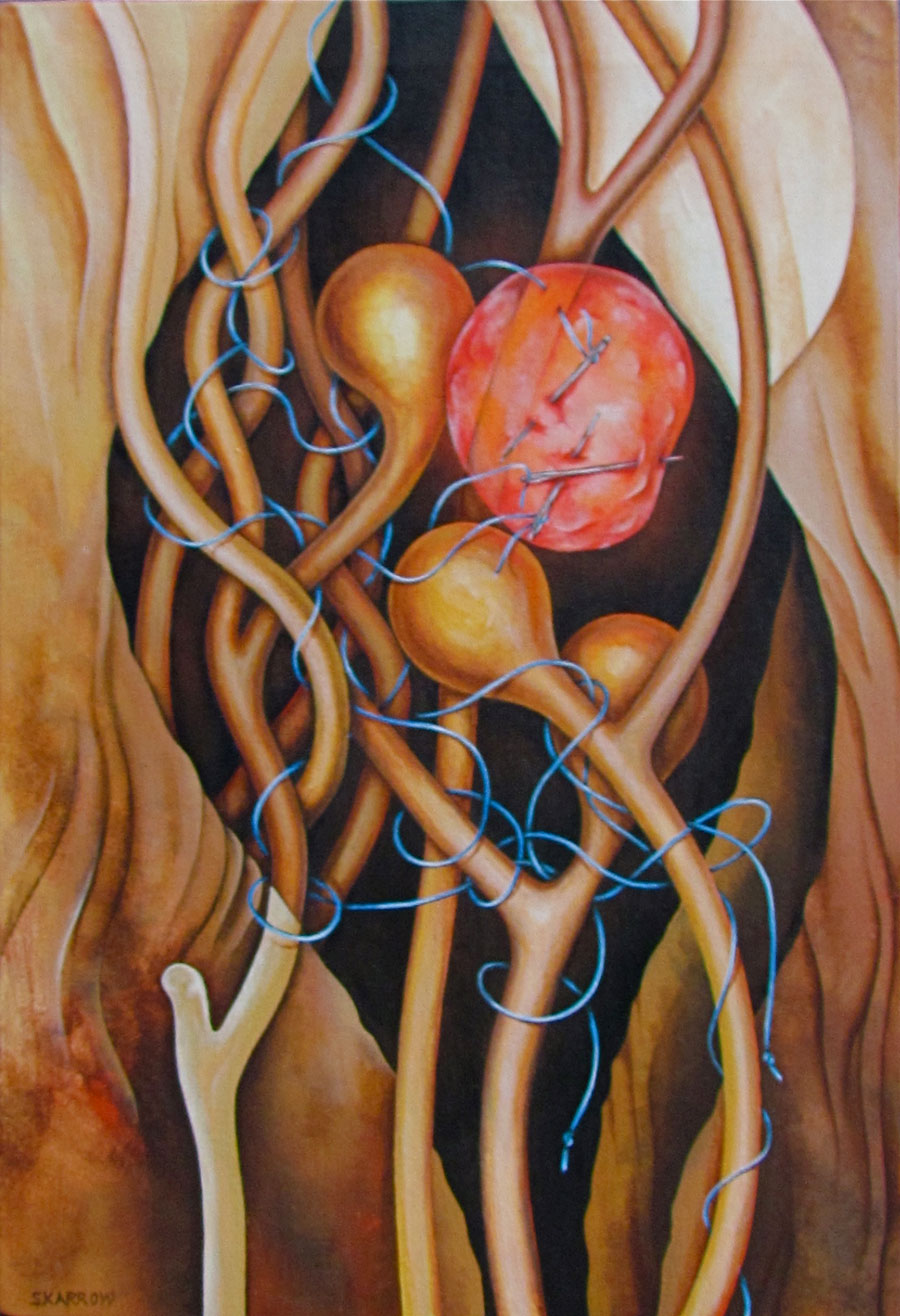 Threading, Acrylic