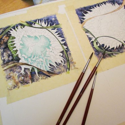 the watercolour process