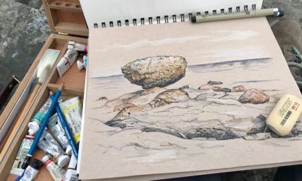 Plein Air Work on Haida Gwaii